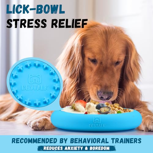 Dog Lick Bowl (Light blue)