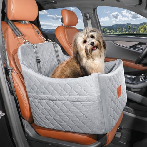 Dog Car Seat for Small (Grey / Medium)