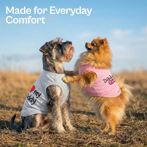 2 Pack Dog Shirts (Large (12-18lbs))