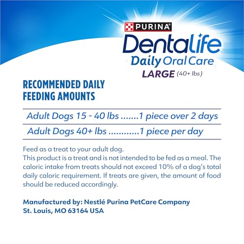 Purina Daily Dental Chews for Large Dogs (18 Count (Pack of 1))