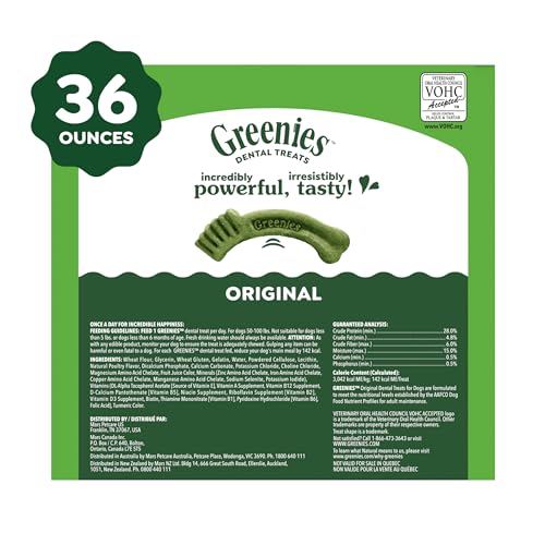 Large Natural Dental Dog Treats (24 Count (Pack of 1))