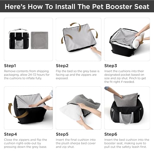 Lesure Dog Car Seat for Small Dogs