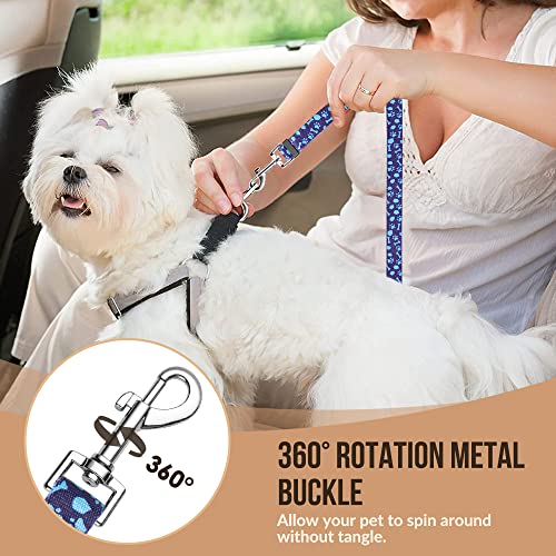 Dog Seat Belt for Car (B.Blue Paw)