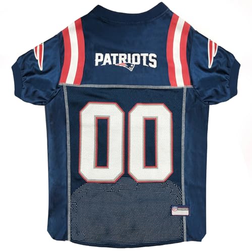 NFL New England Patriots Dog Jersey (New England Patriots / X-Small)