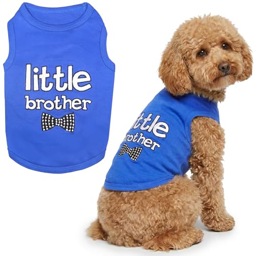 Dog Shirt 100% Cotton Shirts for Large Dogs (Large (12-18lbs))