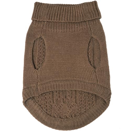 Cat Sweater Stretchy (Brown / Large)