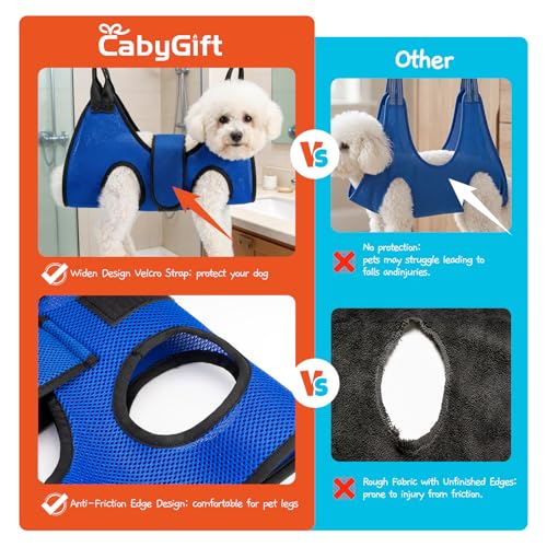Dog Grooming Hammock Harness (S)