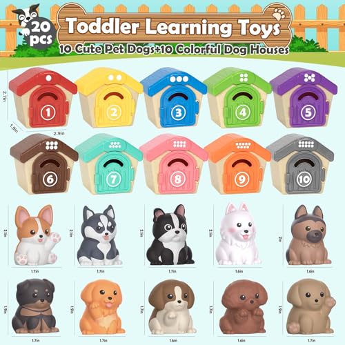 Learning Toys for Toddlers 1 2 3 Year Old (PUPPY)