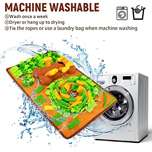 Snuffle Mat Dog Enrichment Feeding Mat (D)