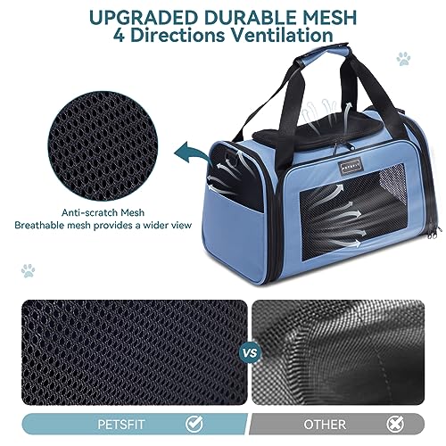 Dog Carrier for Small Dogs (Large / Blue)