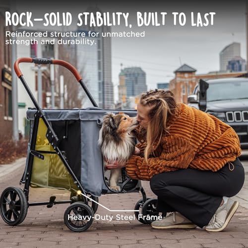 Scout Pet Stroller (Grey)
