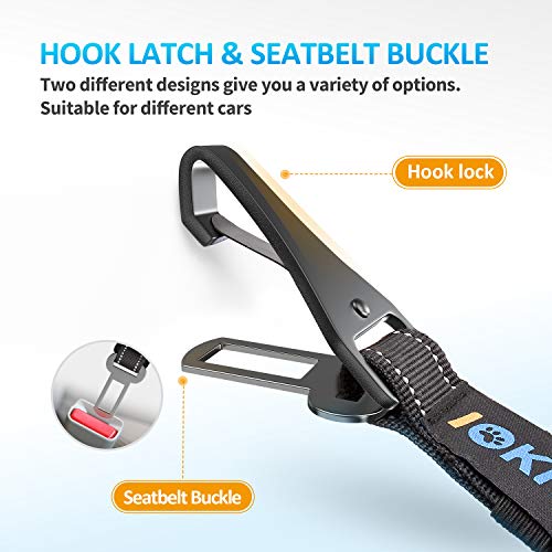 Dog Seat Belt 3 (Black)