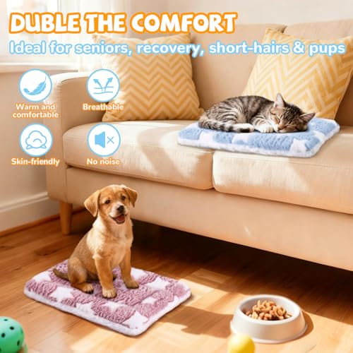 4 Pcs Self Warming Cat Bed (12.6x10 inch)