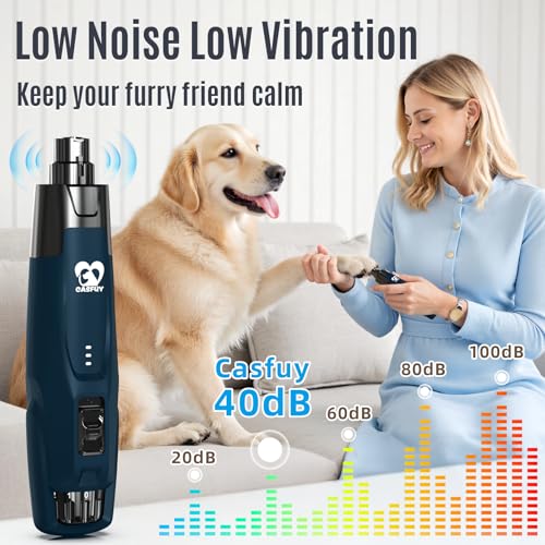 New 6 Speed Dog Nail Grinder (Dark Blue)