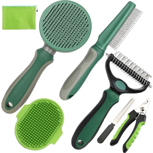 Pet Grooming Kit (A-Green)