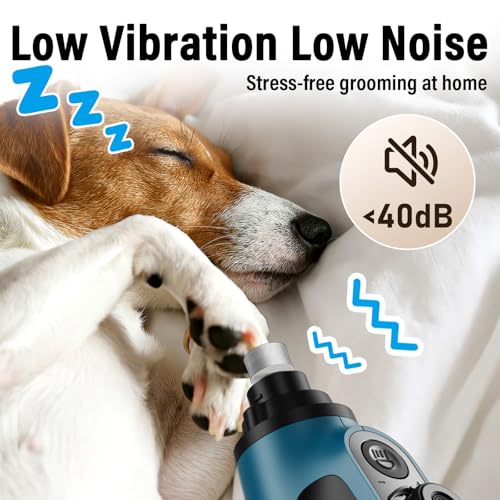 Smart 6 Speed Dog Nail Grinder (Dark Blue)
