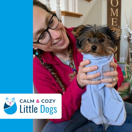 Calm & Cozy® Cat Swaddle Wrap for Anxiety & Handling (Medium / Lavender)