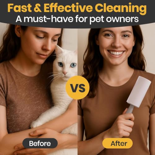 Lint Roller for Pet Hair Extra Sticky