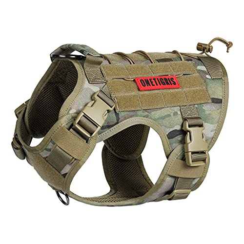Tactical Dog Harness with Handle No (Small / Multi-colored)