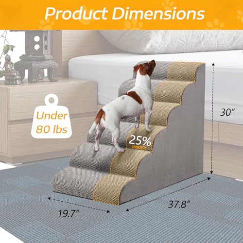 30" H Dog Stairs for Small and Medium Dogs 6 - PetSolution