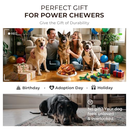 Dog Chew Toys (3PC-Peanut Butter-Green)