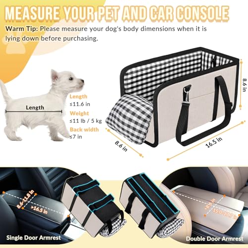 Console Dog Car Seat - PetSolution