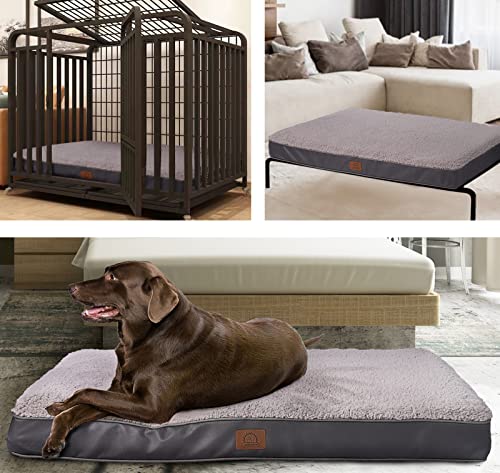 Washable Orthopedic Small Dog Bed (Grey / 24.0"L x 16.0"W x 3.0"Th)