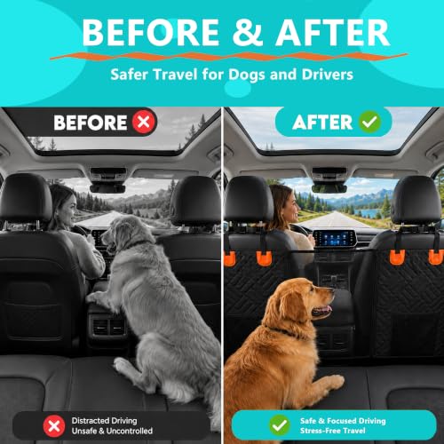 Dog Car Barrier (Black)