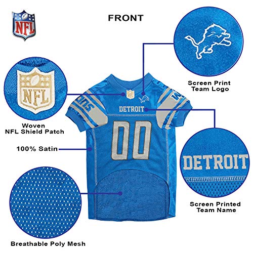 NFL DETROIT LIONS DOG Jersey (Medium / Detroit Lions)