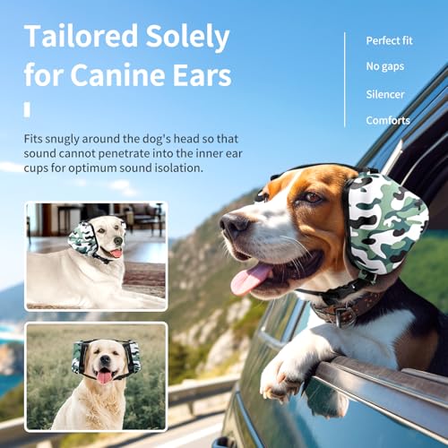 Dog Ear Muffs Noise Protection - PetSolution