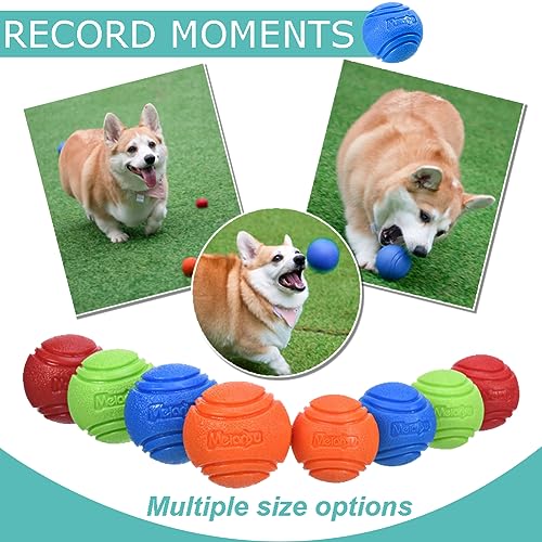 4 Pcs Rubber Balls (Four colors / 7cm (ball only))