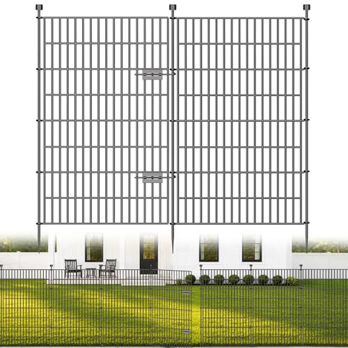 No Dig Garden Fence Outdoor for Yard (48 in(H) X 11.8 ft(L))