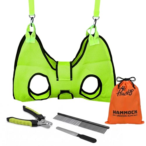 PawsUp Pet Grooming Hammock Kit for Large Dogs
