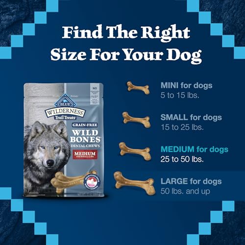 Wilderness Medium Dog Dental Chews (1.69 Pound (Pack of 1))