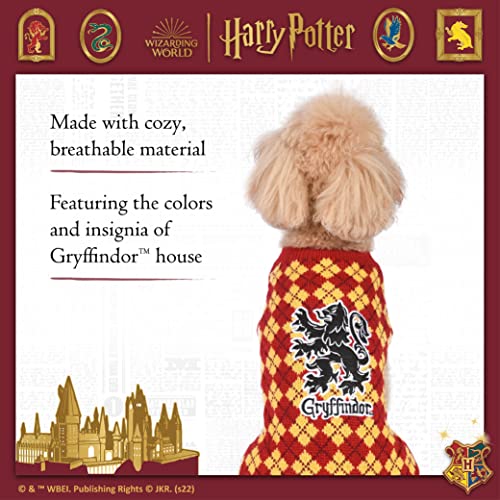 Gryffindor Dog Sweater (Gryffindor / Medium)