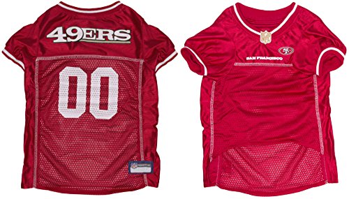 NFL SAN FRANCISCO 49ERS DOG Jersey (Large / San Francisco 49ers)