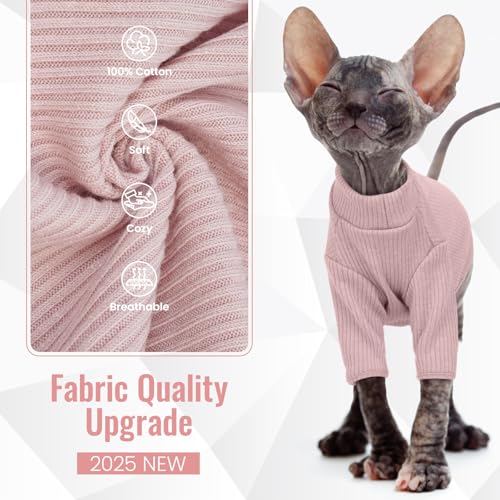 Hairless Cat Shirt (Medium / Pink)