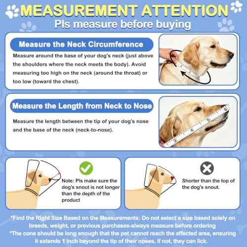 Dog Cone to Stop Licking (M (Neck: 13.4-15.2") / Grey)