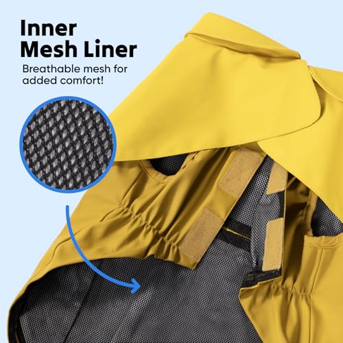 Dog Raincoat Adjustable Waterproof (Small)