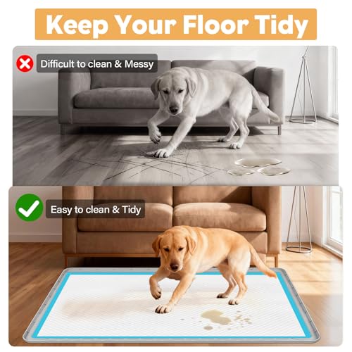 50" x35" Pee Pad Holder for Dog Puppy Pad Holder Gray (50" X35" Gray)