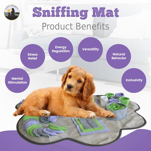 Paw Shaped Snuffle mat 29"x29" for Small