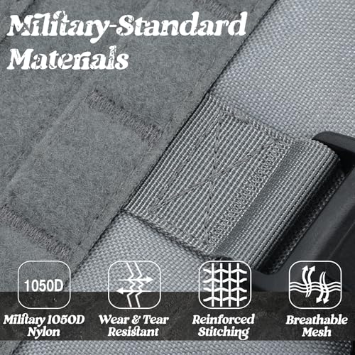 Tactical Dog Harness for Small (Grey / Small)