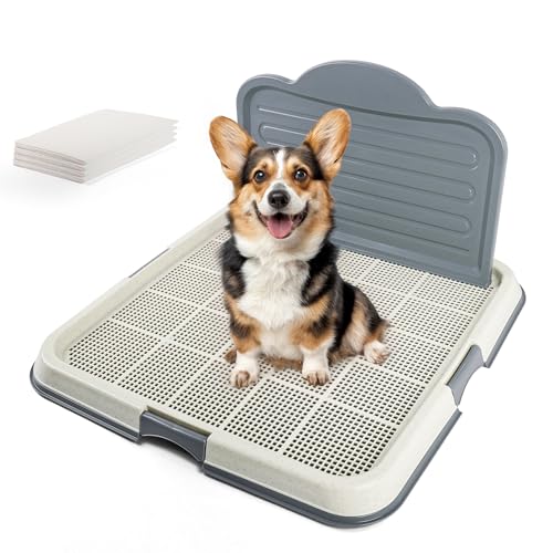 Dog Pee Pad Holder with High Wall (Extra Large 23.6*23.6 inch)