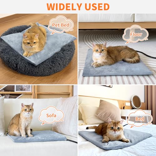 Pet Heating Pad (Gray)