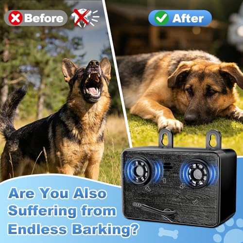 Anti Barking Device for Dogs (Black)