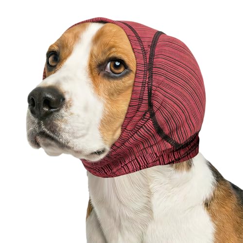 Dog Head Wrap (Red / Medium)