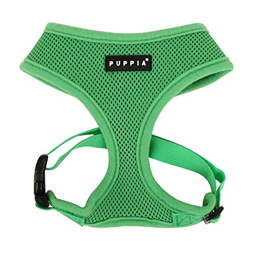 Soft Dog Harness No Choke Over (Green / Medium)