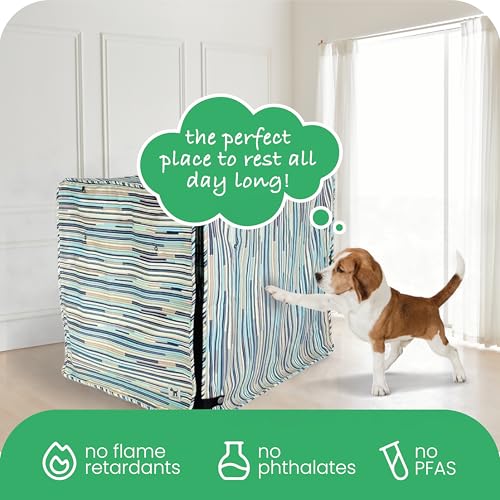 I Don't Like Mondays Dog Crate Cover (I Don't Like Mondays / 30.0"L x 19.0"W x 21.0"H)