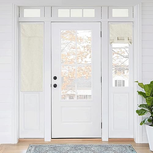 Classroom Door Window Cover (Ivory / 12"W x 40"L (Pack of 1))