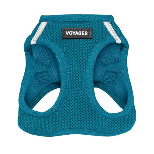 Voyager Step in Air Dog Vest Harness (Turquoise / M (Chest: 16 - 18"))